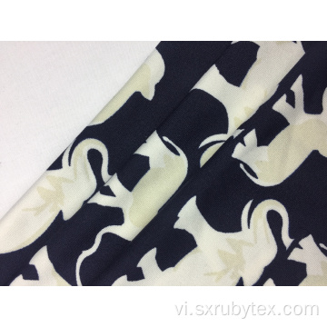 Polyester Spandex DTY In vải